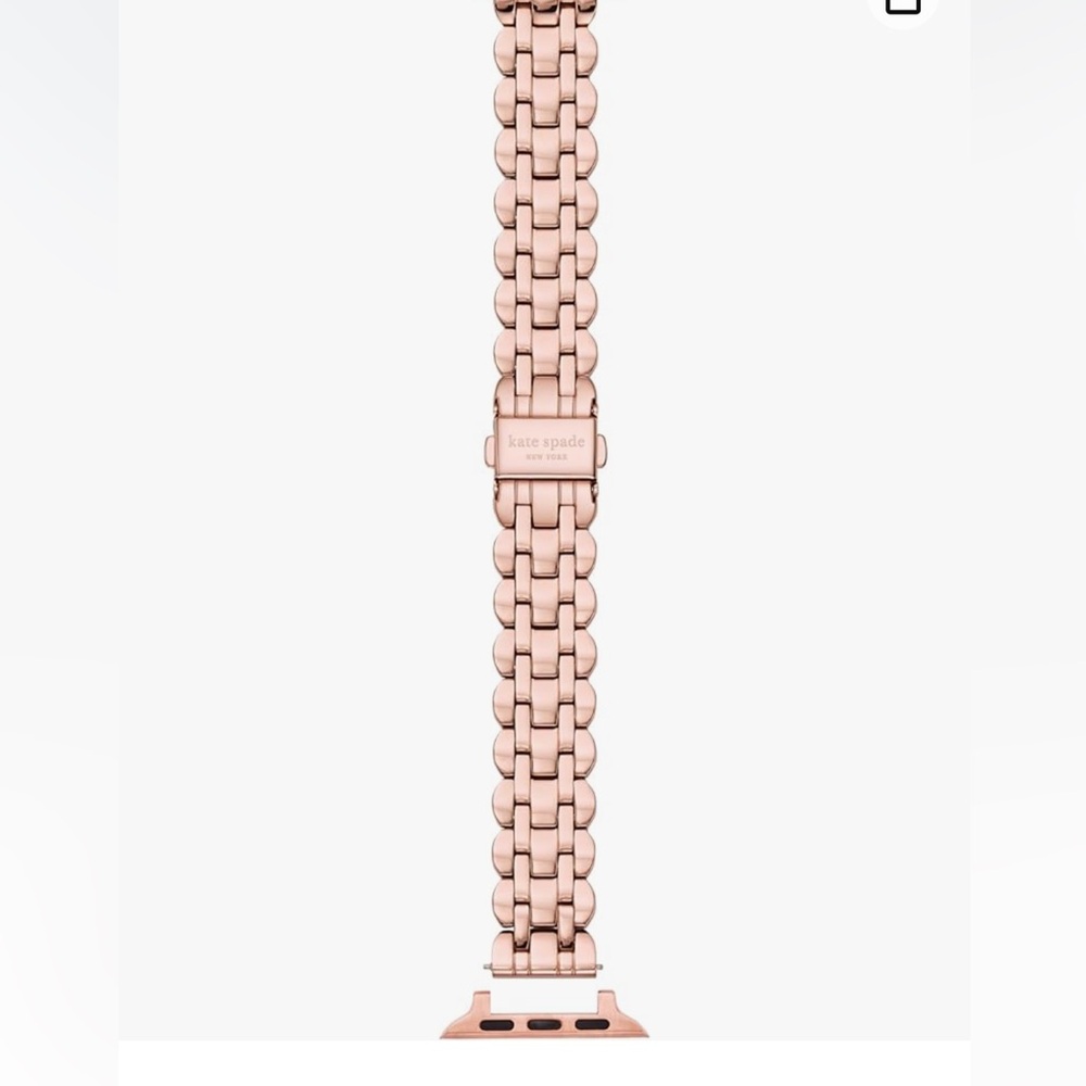 Kate Spade Scallop Apple Watch Band 16mm Rose Gold